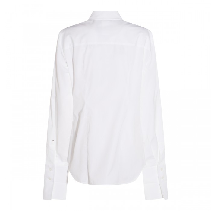 WHITE COTTON SHIRT 2