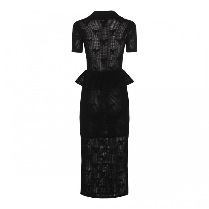 BLACK COTTON DRESS 2