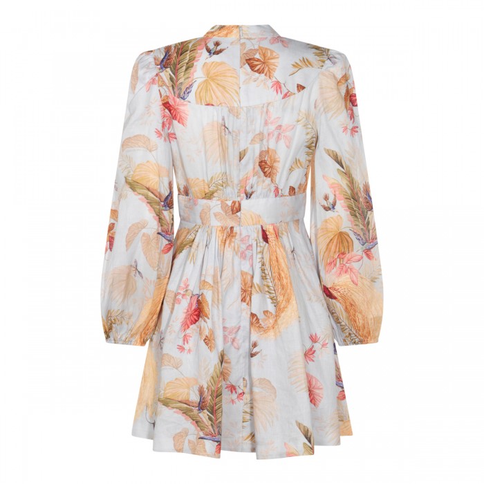 LIGHT BLUE LINEN DRESS 2