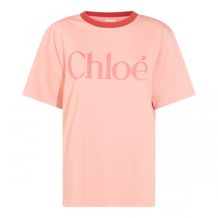 PINK COTTON T-SHIRT