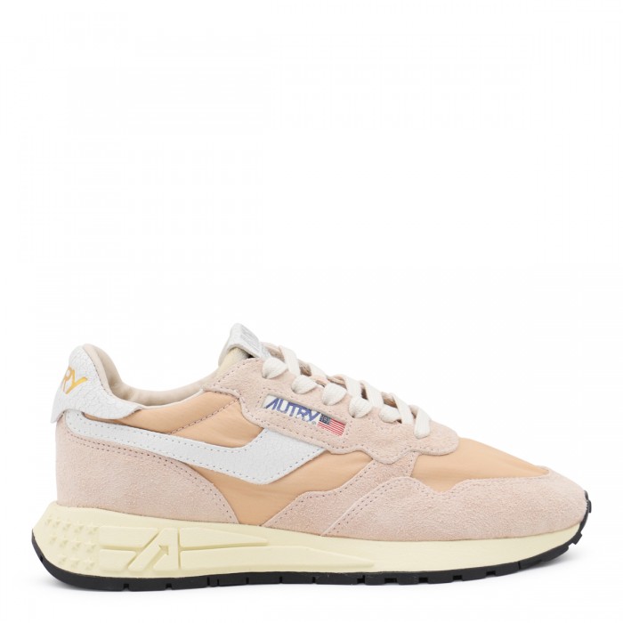 BEIGE LEATHER REELWIND...