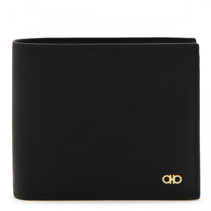 BLACK LEATHER WALLET