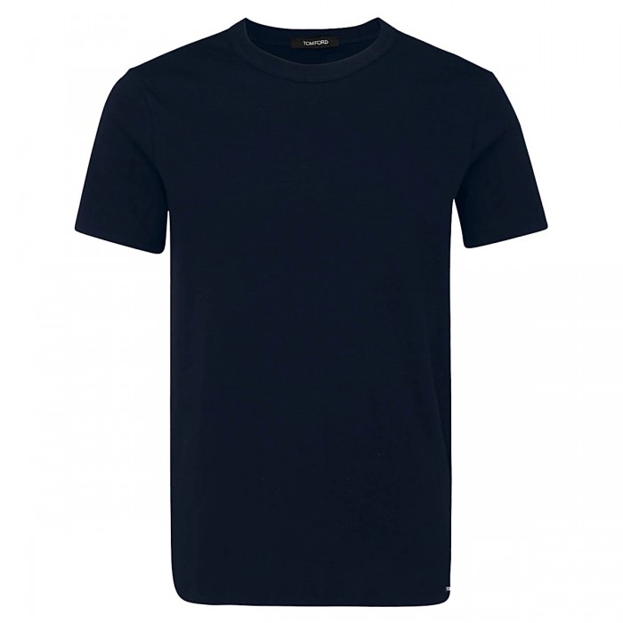 NAVY BLUE COTTON T-SHIRT