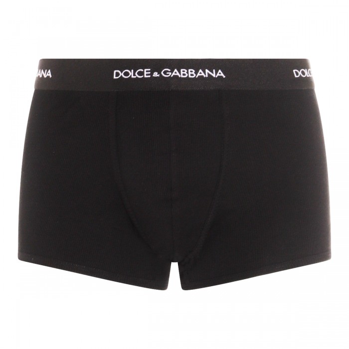 BLACK COTTON UNDERWEAR