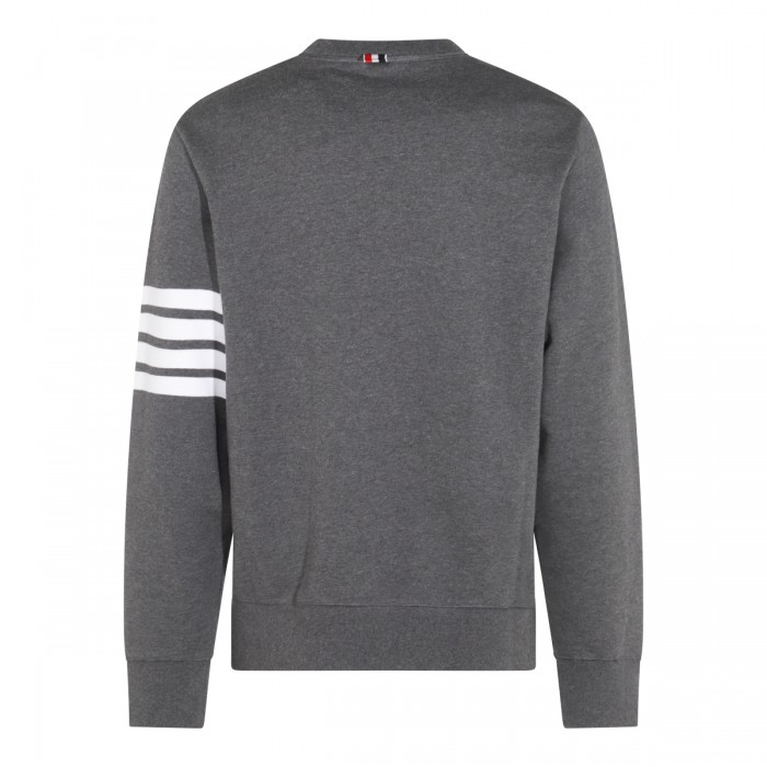 GREY COTTON SWEATSHIRT 2