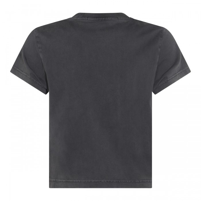 BLACK COTTON T-SHIRT 2