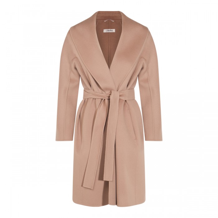 BEIGE WOOL MESSI COAT