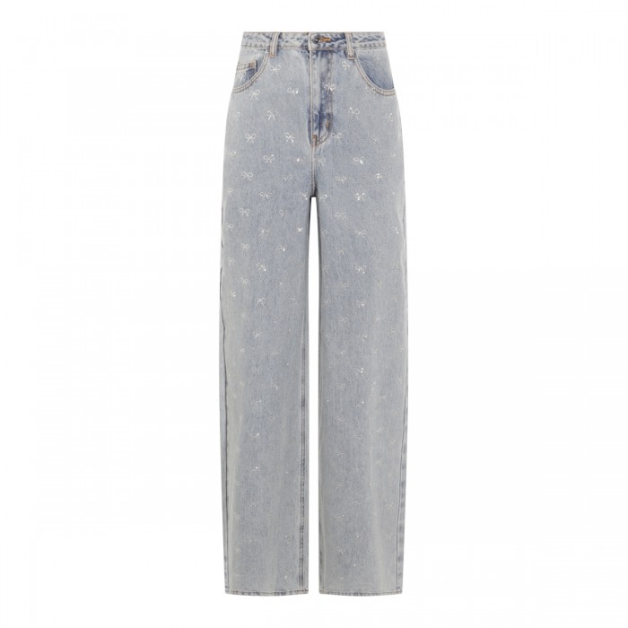 LIGHT BLUE COTTON JEANS