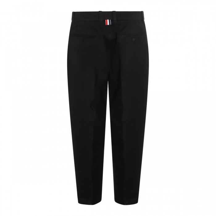 BLACK COTTON PANTS 2