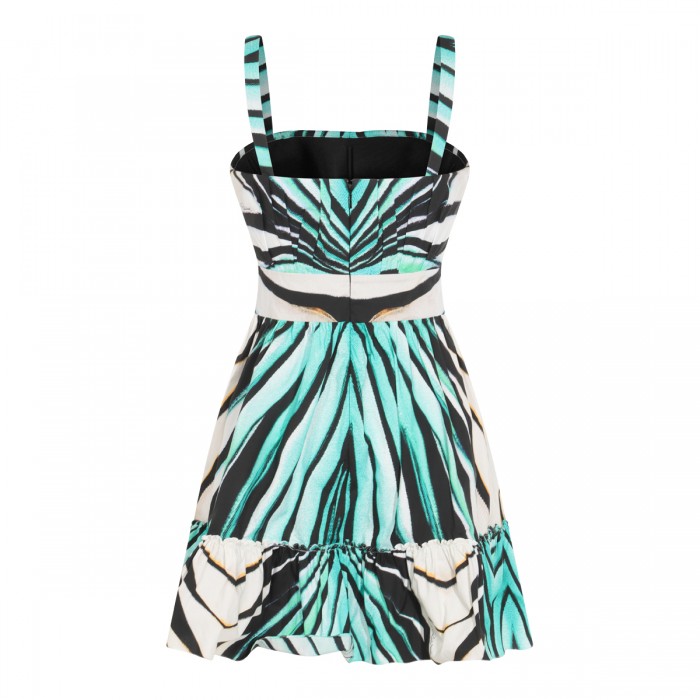 TURQUOISE AND BLACK DRESS 2