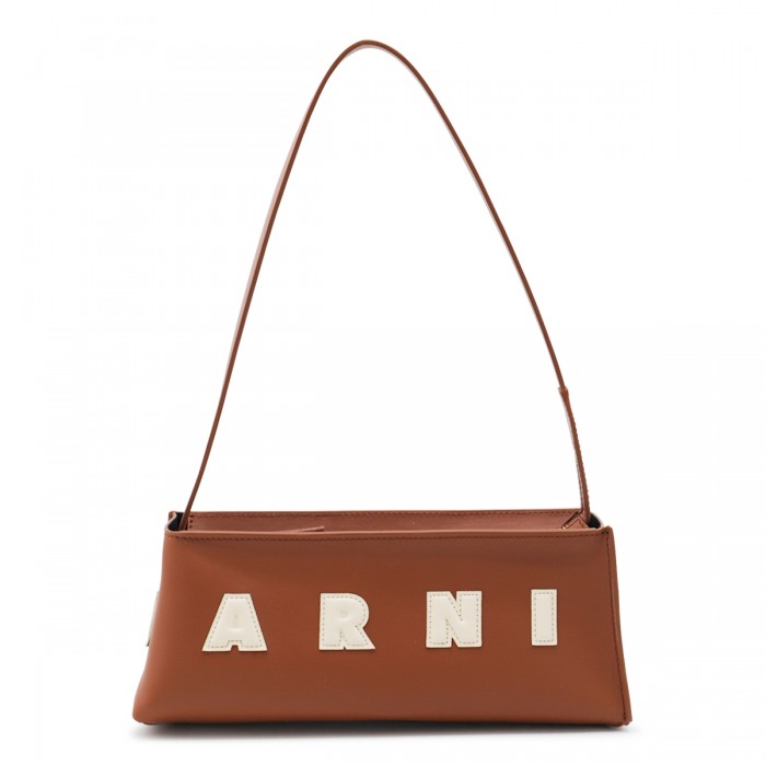 BROWN LEATHER MUSEO...