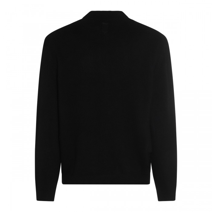 BLACK WOOL KNITWEAR 2
