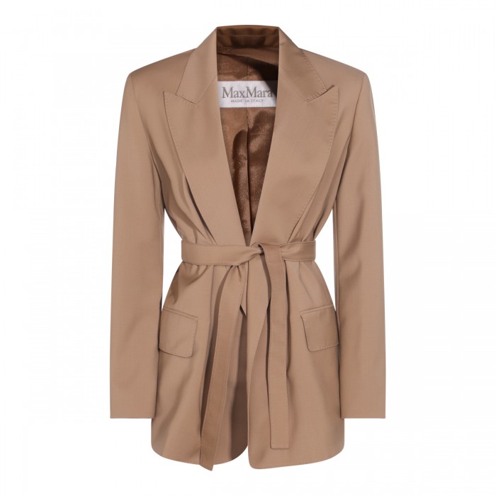 BEIGE WOOL TALENTO BLAZER