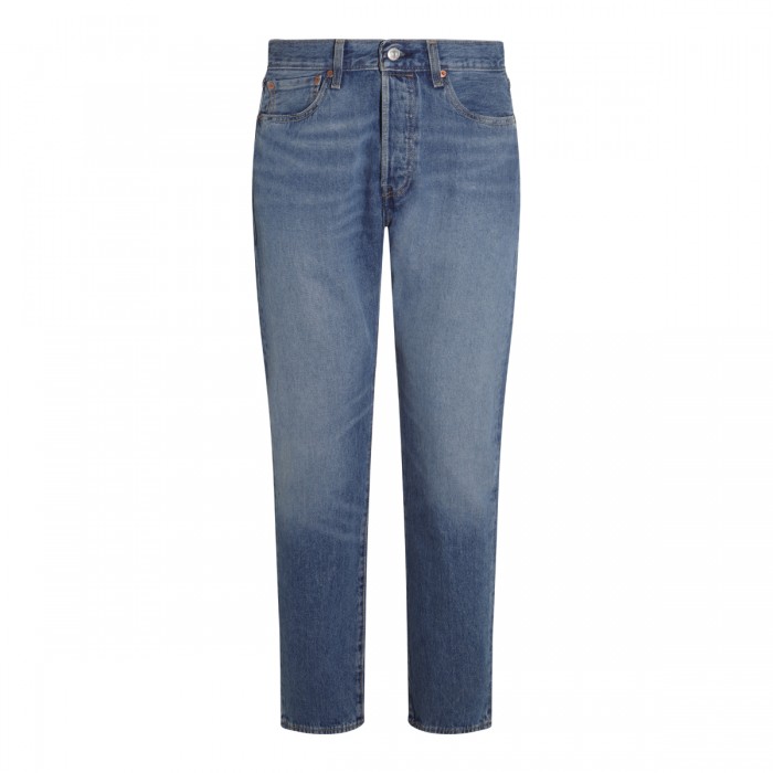 BLUE COTTON DENIM 501 JEANS