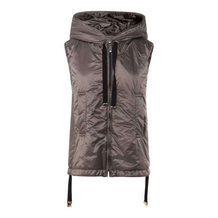 DARK BROWN GRINGO DOWN JACKET