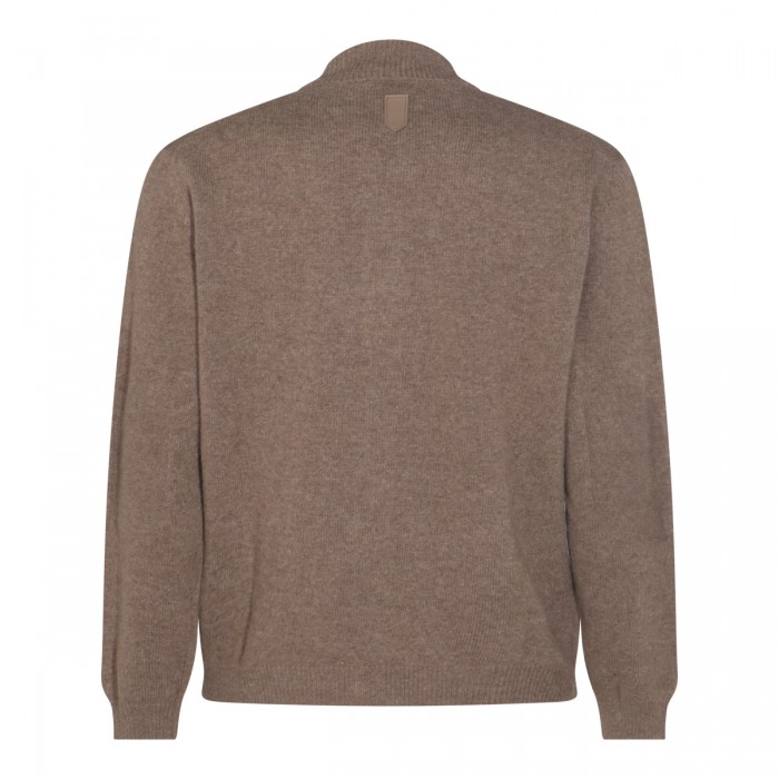 BROWN WOOL KNITWEAR 2