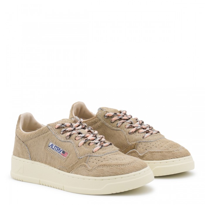 BEIGE LEATHER MEDALIST... 2
