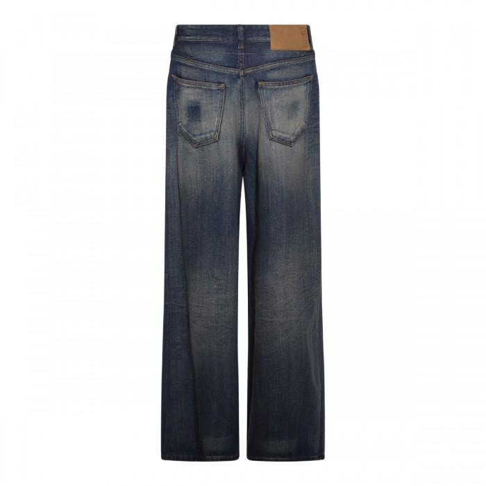 MEDIUM BLUE COTTON JEANS 2