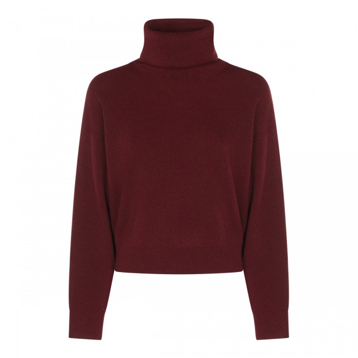 DARK RED KNITWEAR