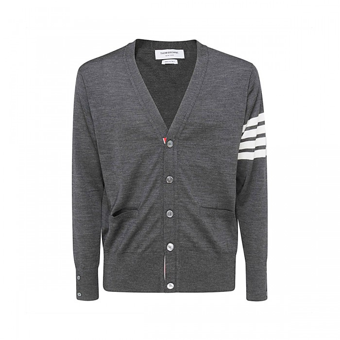 DARK GREY WOOL KNITWEAR
