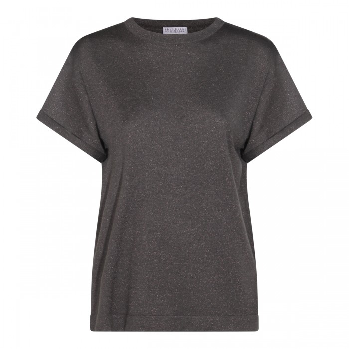 GREY WOOL KNITWEAR