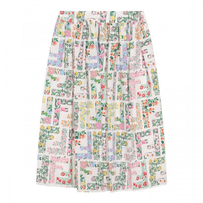 MULTICOLOR COTTON SKIRT