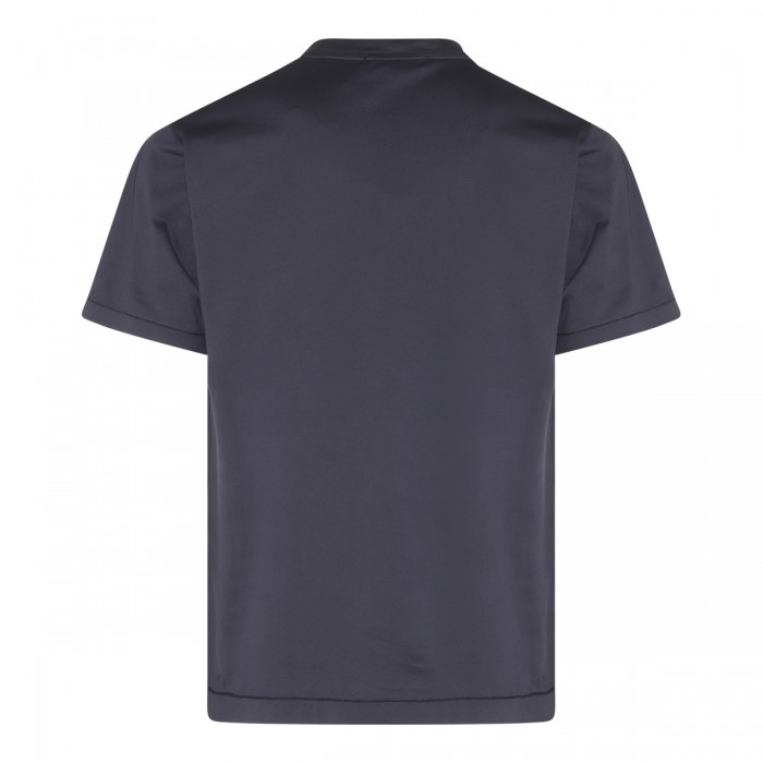 DARK BLUE COTTON T-SHIRT 2