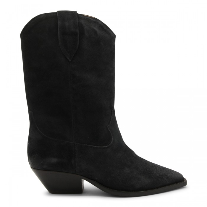 BLACK LEATHER DUERTO BOOTS