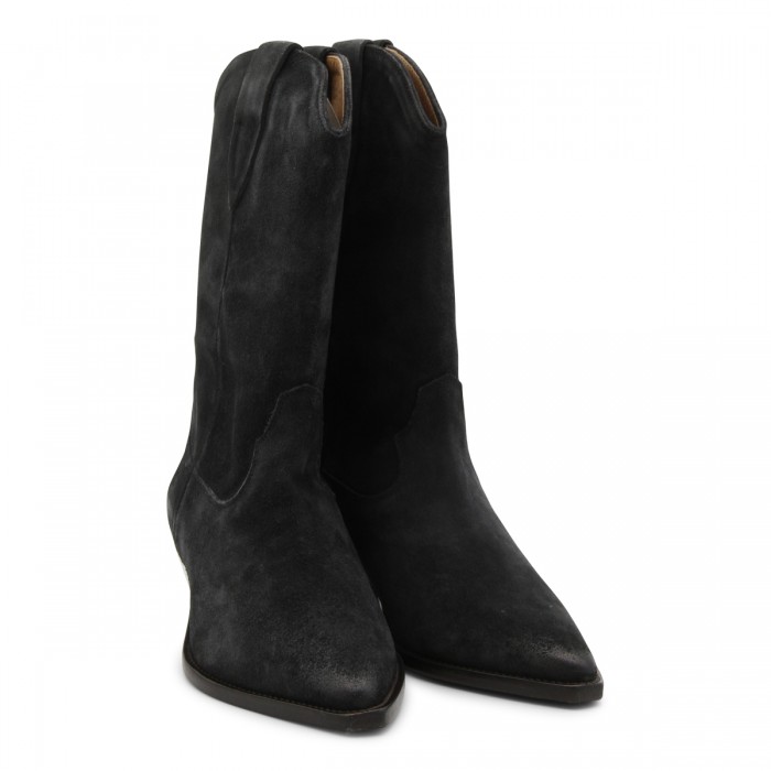 BLACK LEATHER DUERTO BOOTS 2
