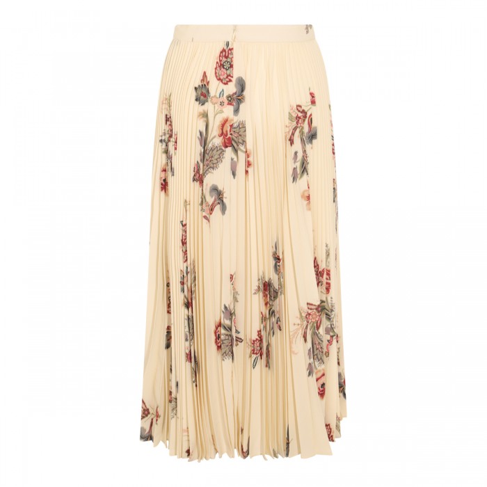 BEIGE MIDI SKIRT 2