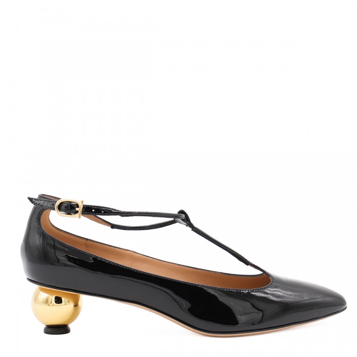 BLACK TANIA PUMPS
