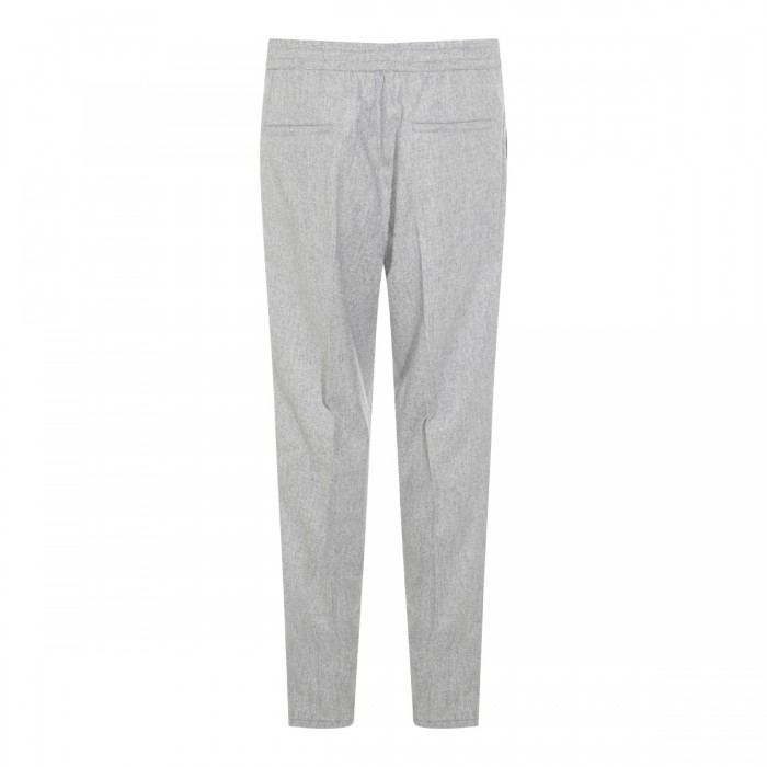 GREY WOOL PANTS 2