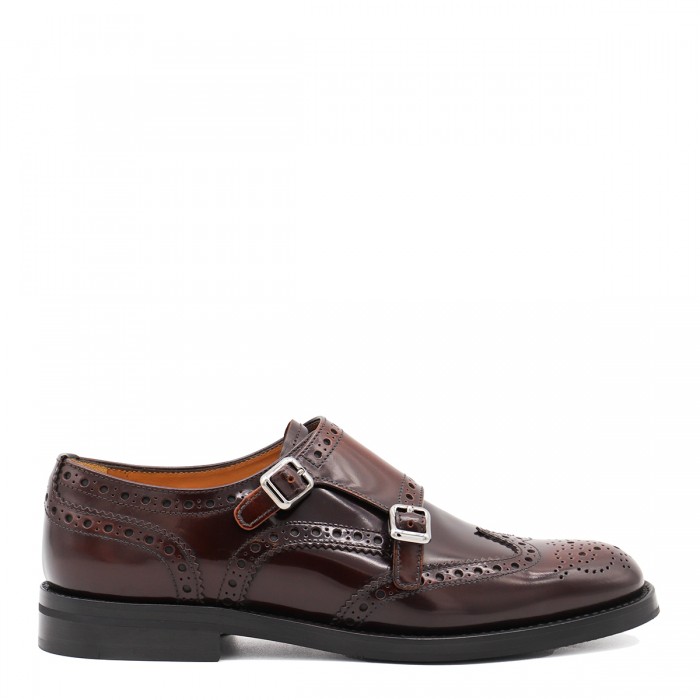 BROWN LEATHER FORMAL SHOES