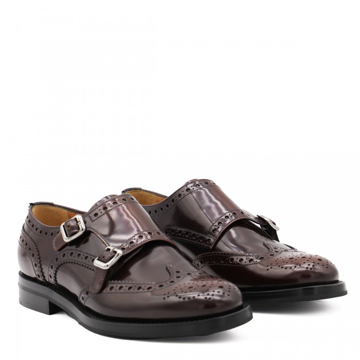 BROWN LEATHER FORMAL SHOES 2