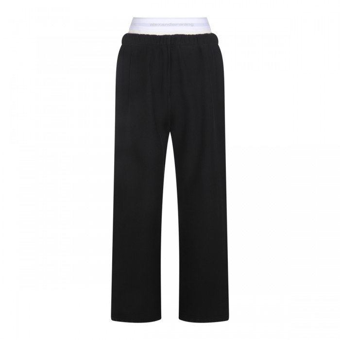 BLACK COTTON PANTS 2