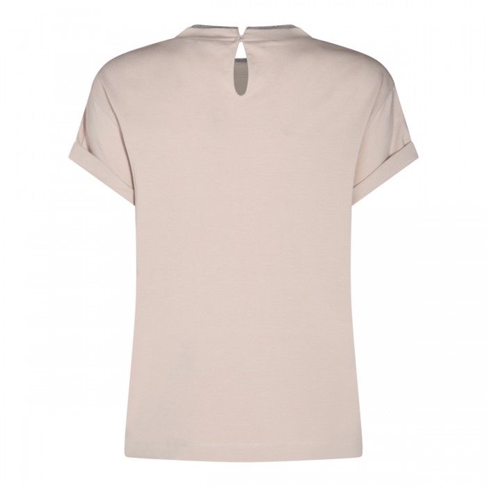 BEIGE COTTON T-SHIRT 2