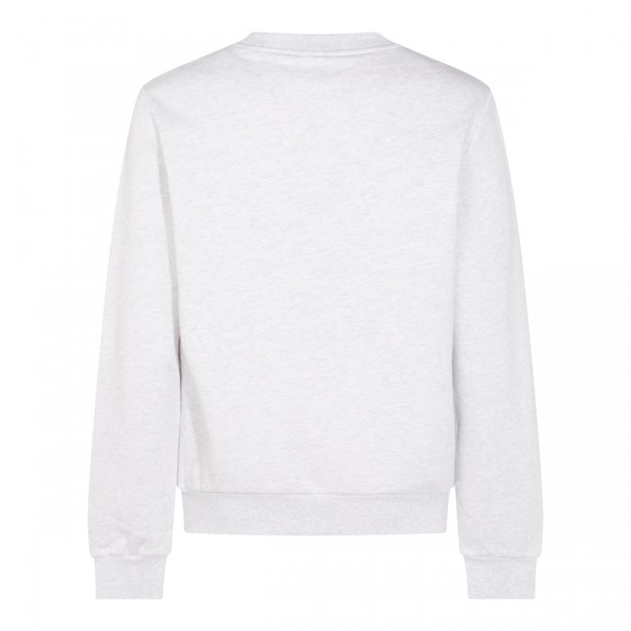 LIGHT GREY COTTON SWEATSHIRT 2
