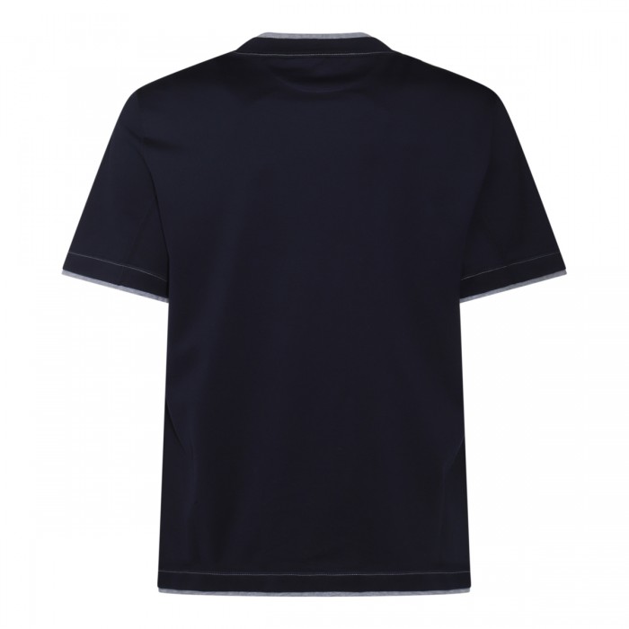 NAVY COTTON T-SHIRT 2