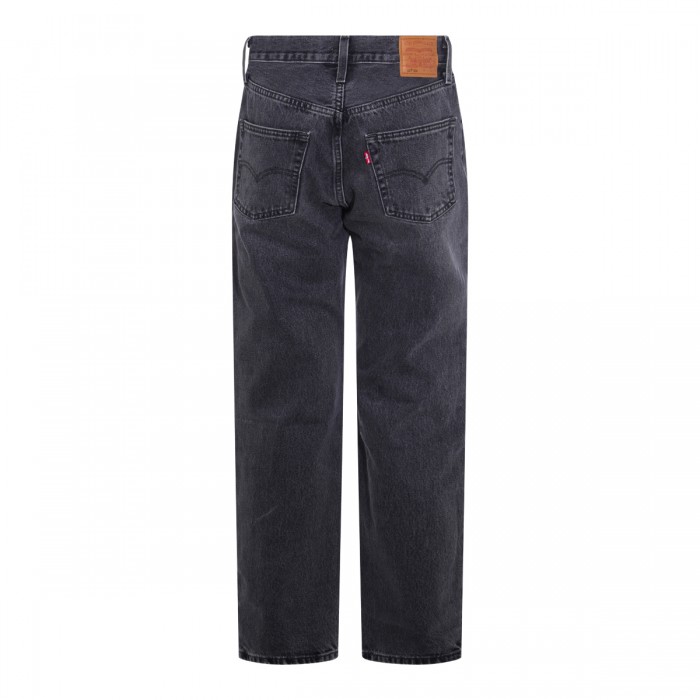 BLACK 501 DENIM JEANS 2