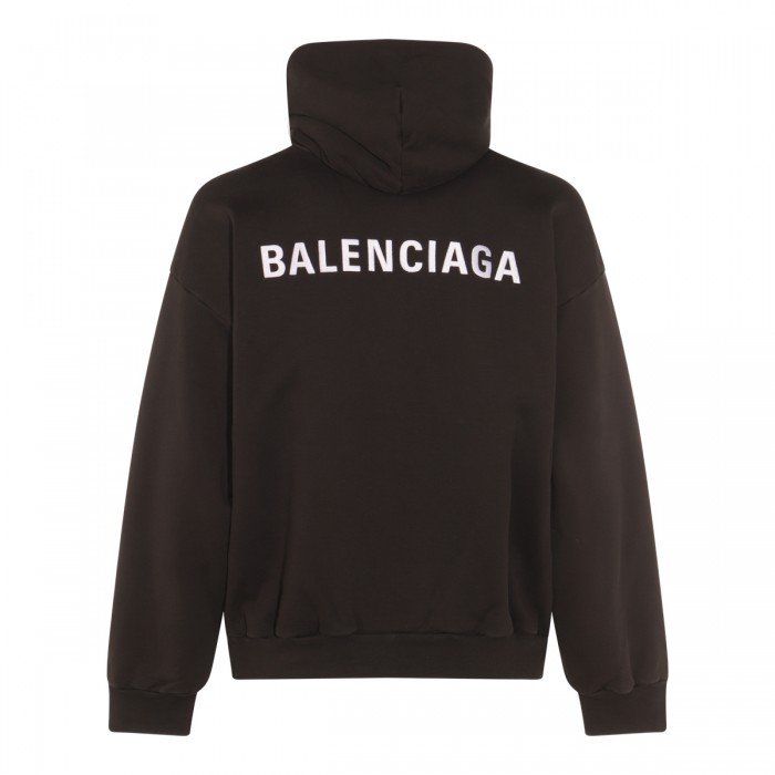 BLACK COTTON SWEATSHIRT 2