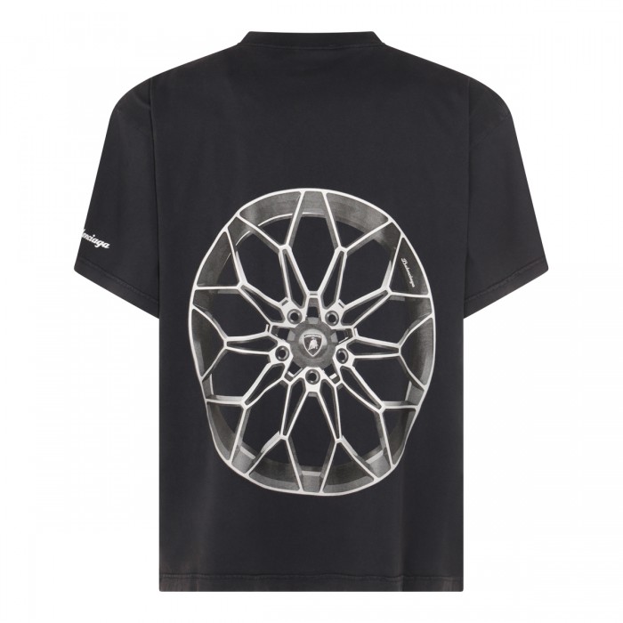 BLACK COTTON T-SHIRT 2