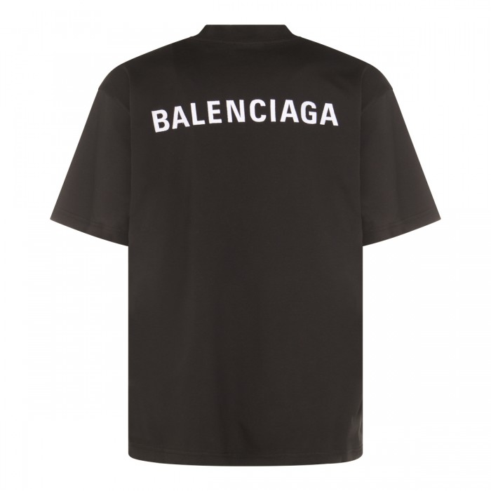 BLACK COTTON T-SHIRT 2