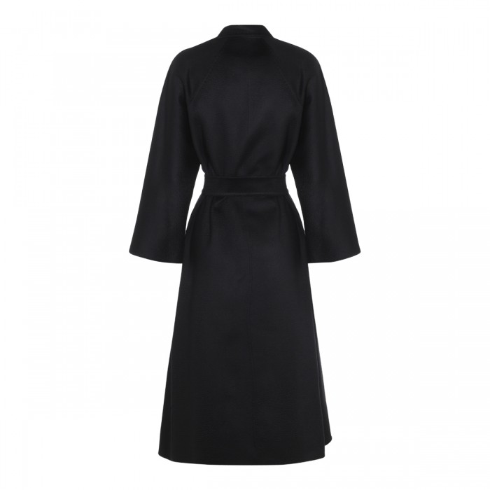BLACK CASHMERE LUDMILLA COAT 2
