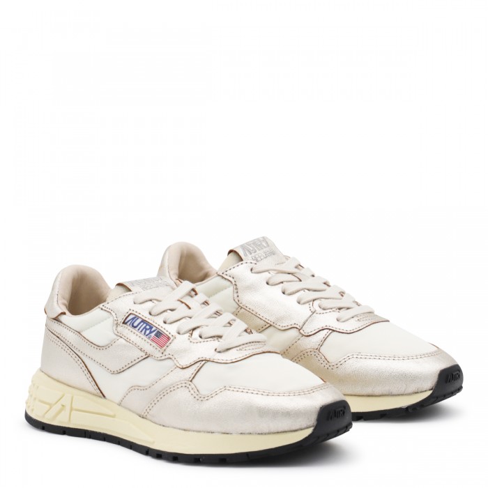 WHITE AND GOLD LEATHER... 2