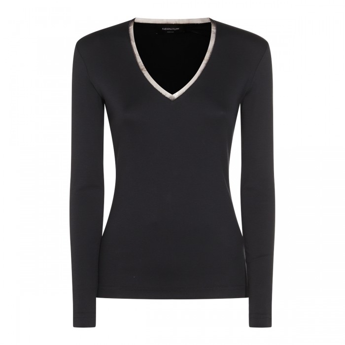 BLUE COTTON KNITWEAR