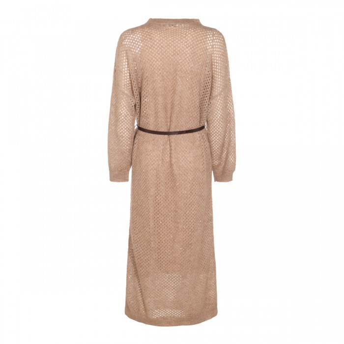 BROWN MOHAIR DRESS 2