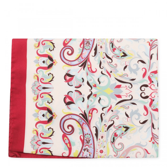 MULTICOLOR SILK SCARF