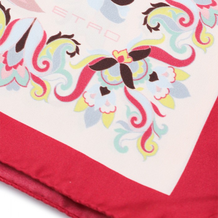 MULTICOLOR SILK SCARF 2