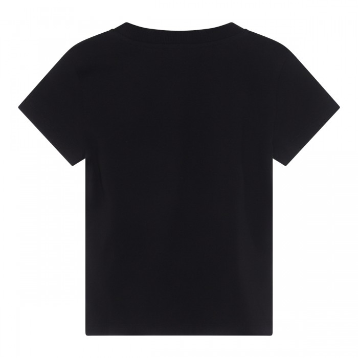 BLACK COTTON T-SHIRT 2