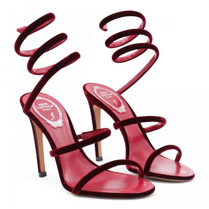 RED SANDALS 2